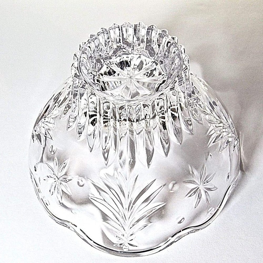 Celebrations by Mikasa  Glass Candy Footed Bowl Christmas Night - Picture 2 of 13